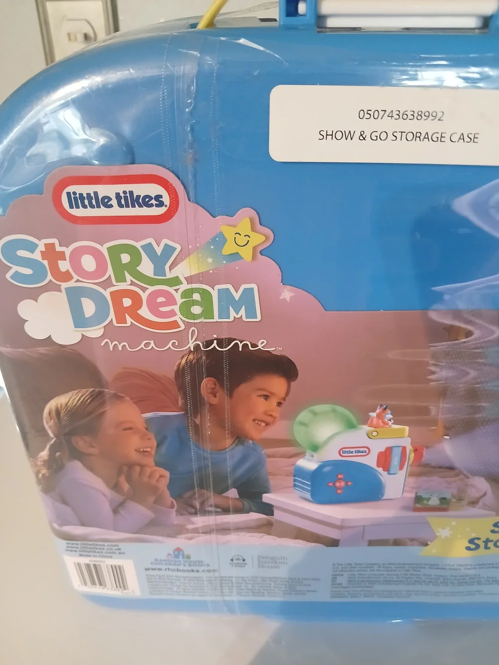 Little Tikes Story Dream Machine Show & Go Storage Case - Blue